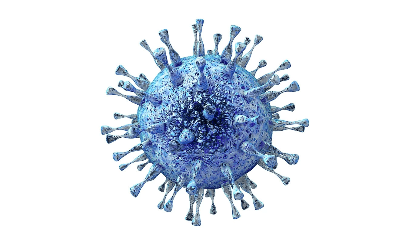 illustration of virus
